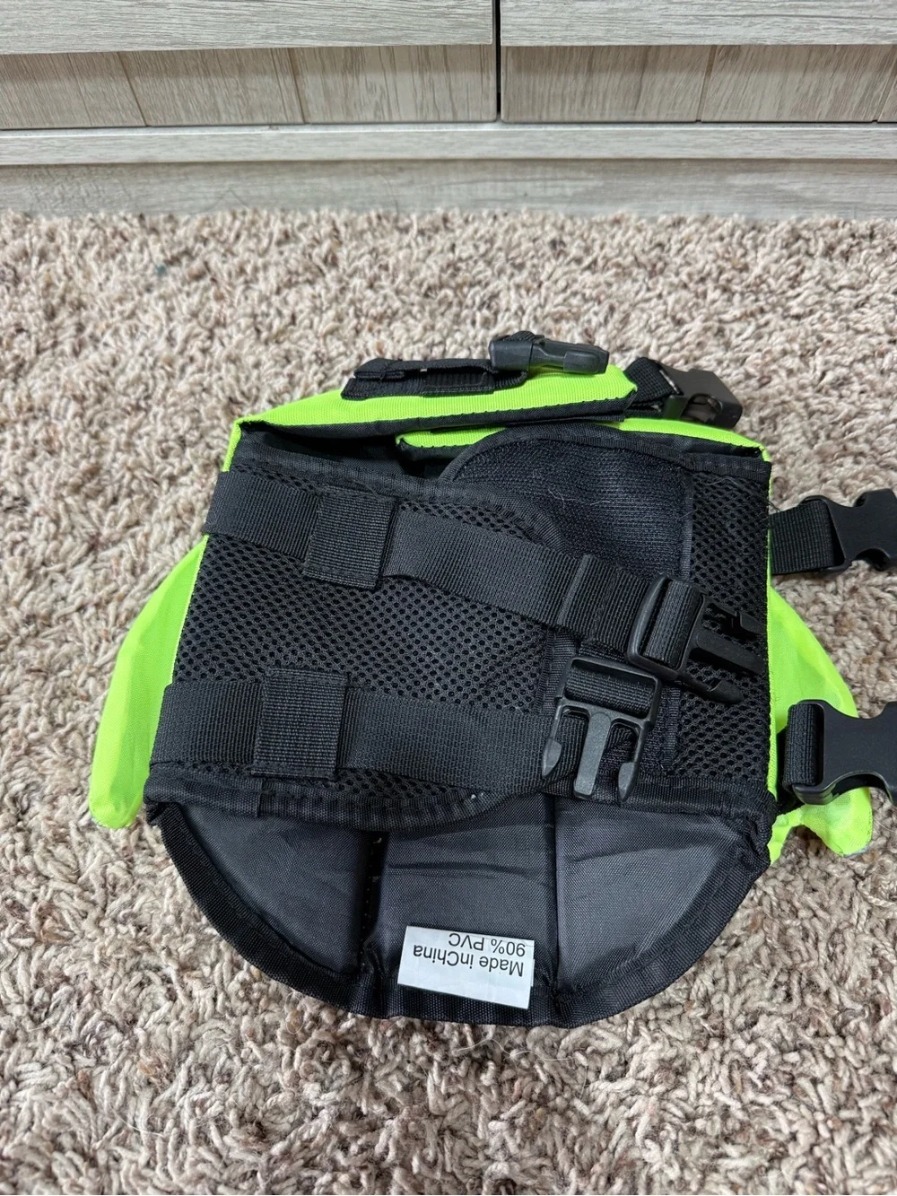 Life vest -XS- small dog or cat (with wings and handle) like new
